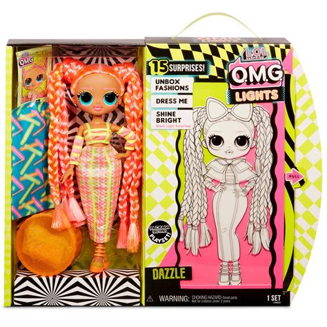 Mga Entertainment Lol Surprise Omg Doll Neon Series Dazzle