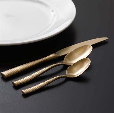 Fortessa Lucca Faceted Stainless Steel Flatware Set Reviews Wayfair