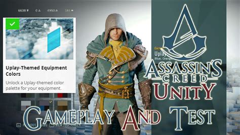 Assassin S Creed Unity Gameplay And Testing Uplay Themed Equipment