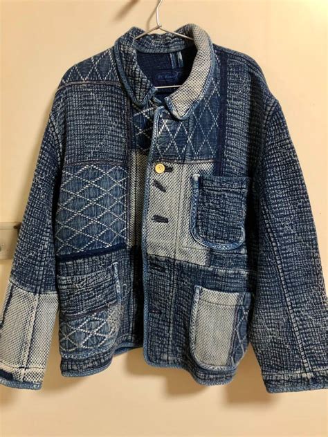 Porter Classic Kendo Sashiko French Jacket Old Blue