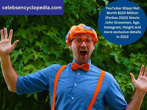 YouTuber Blippi Net Worth $120 Million (Forbes 2022) Stevin John Grossman, Age, Instagram ...