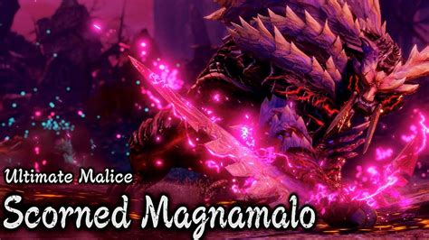 Scorned Magnamalo Monster Hunter Rise Sunbreak YouTube