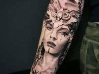 Id Es De Realistic Women Tattoos Made By John Hudic John Hart