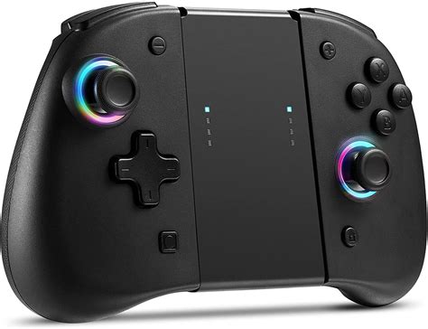 For Nintendo Switch LED Joy-Cons / Controller. BLACK NYXI / BINBOK