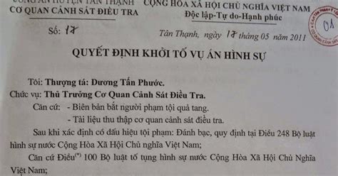 Khởi tố vụ án hình sự là gì Quy định pháp luật về khởi tố vụ án