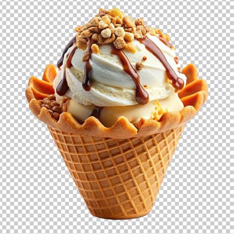 Berry Vanilla And Chocolate Ice Cream Premium Ai Generated Psd