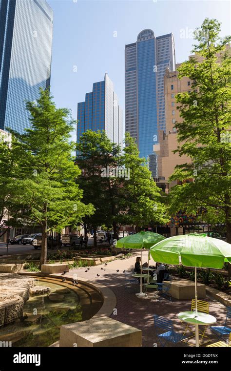 Pegasus Plaza Downtown Dallas Texas Usa Stock Photo Alamy