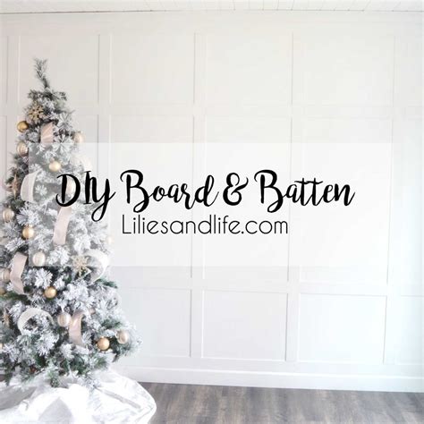 Diy Board And Batten Accent Wall Tutorial Emily Fritsch Interiors