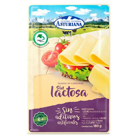 QUESO LONCHAS SIN LACTOSA 120 Gr ASTURIANA