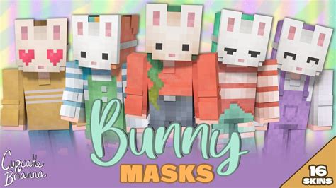 Bunny Masks Hd Skin Pack Trailer Minecraft Marketplace Youtube