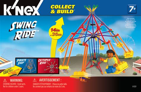 Collect And Build Amusement Park Micro Swing Ride Knex Parts