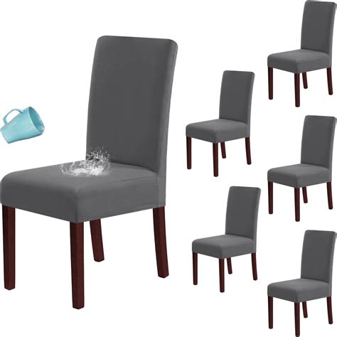 H Versailtex 100 Waterproof Dining Chair Covers Stretch Chair Covers For Dining