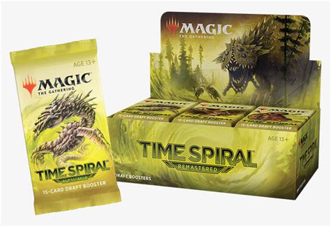 Preorder Time Spiral Remastered Booster Box Around The Table Game Pub