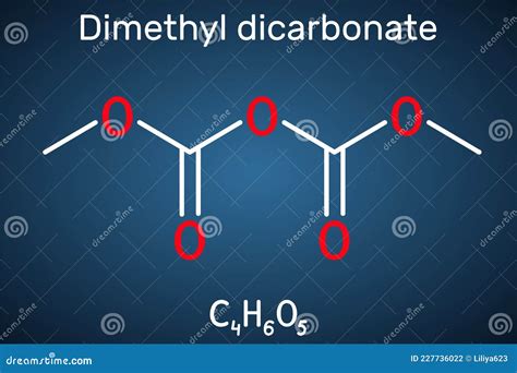 Dicarbonato De Dimetilo Mol Cula De Pirocarbonato De Dimetilo Dmdc