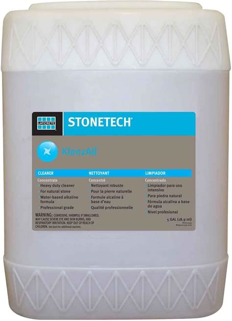 Laticrete Stonetech Professional Klenzall Concentrate Cleaner 5 Gallon Health