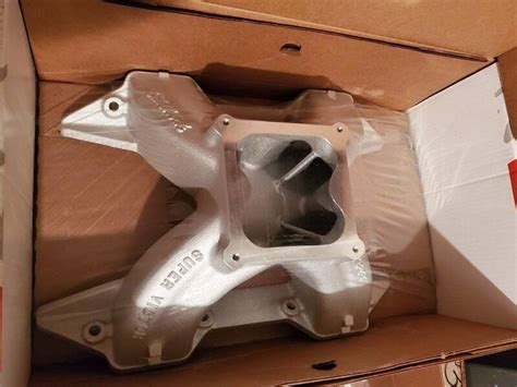 For Sale Nib Edelbrock 2893 Super Victor Max Wedge Rb Intake For