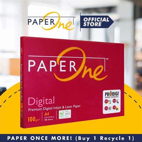 Jual Paperone Kertas A Gr Digital Retail Pack Lembar Kertas