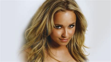 In Bed Blonde Model Face Women Hayden Panettiere Green Eyes Hd