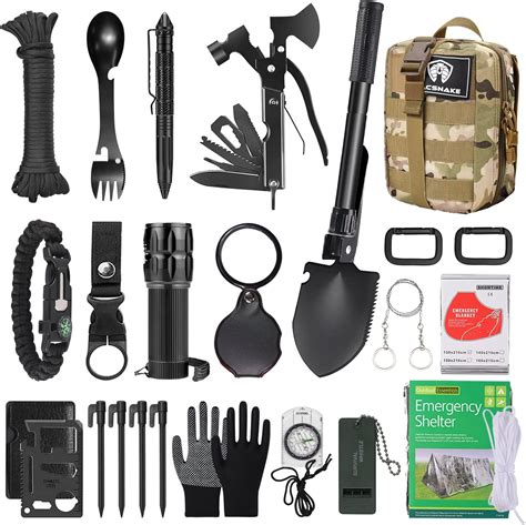 Tacsnake Multi Purpose Emergency Survival Kit Multi Tools Survival