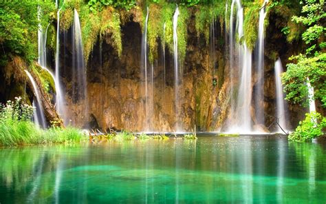 Lagoon Waterfall wallpaper | 2560x1600 | #30672