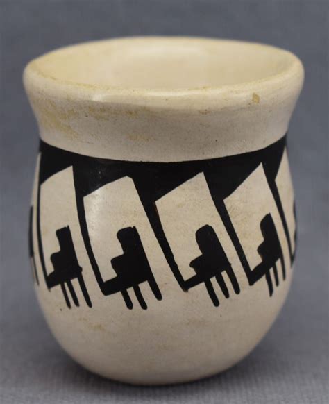 Native American Hopi Pottery Vase By Helen Naha