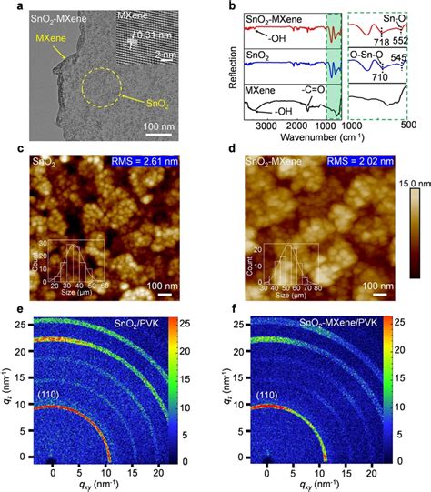 Crystallization Dynamics Of Perovskites Under The Sno And Sno Mxene