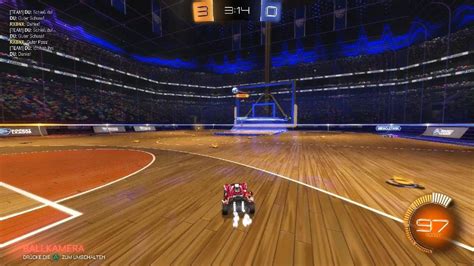 Rocket League schönes Tor in Körbe YouTube