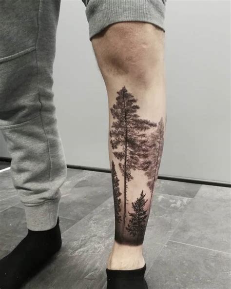 Tree Silhouette Tattoo Ideas: Simple Yet Powerful