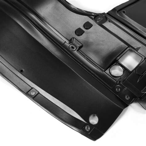 Black Front Engine Splash Shield For 2016 2018 Nissan Altima 16 20