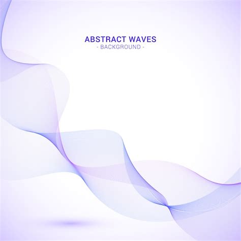 Free Vector Purple Abstract Wave Background