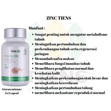 Jual ZINC CAPSULE PENGGEMUK BADAN DEWASA VITAMIN KAPSUL PENGGEMUK