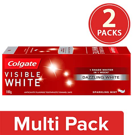 Buy Colgate Visible White Toothpaste Sparkling Mint Online At Best