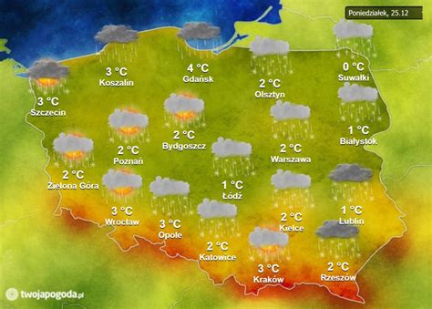 Prognoza Dniowa Jaka Pogoda Czeka Nas W Czasie Wi T Twojapogoda Pl