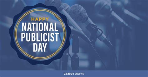 Celebrating National Publicist Day With Zer0 To 5ive 6 Tips From The