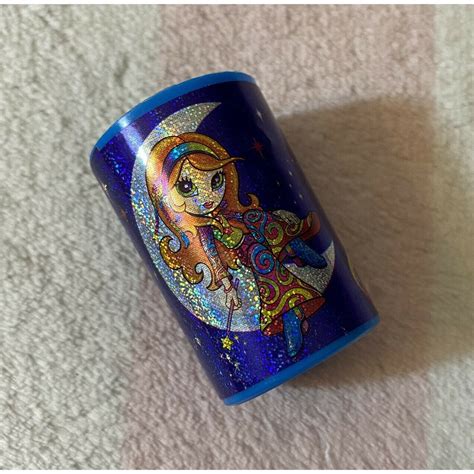 Lisa Frank Star Moon Girl Mini Kaleidoscope Metallic Shimmer Etsy