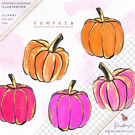 Pumpkin Clipart Pumpkin Png Glitter Pumpkins Pink Pumpkins