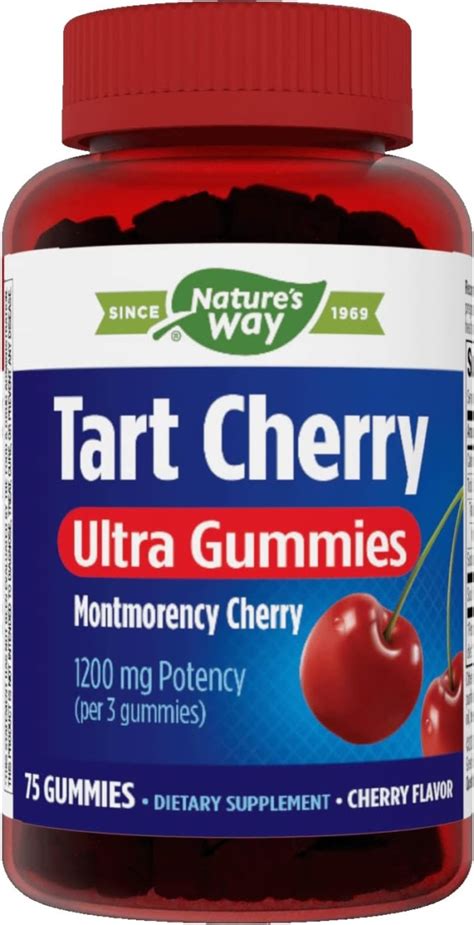 Natures Way Tart Cherry Ultra Chewable Chewable Tablets Natures