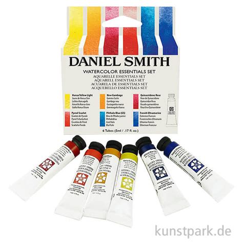 Daniel Smith Extra Fine Watercolor Essentials Set 6 X 5 Ml