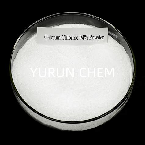 Food Grade Industrial Grade Calcium Chloride Anhydrous 94 China