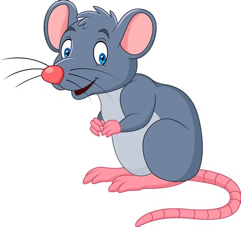 ratón sonriente de dibujos animados 8733836 Vector en Vecteezy