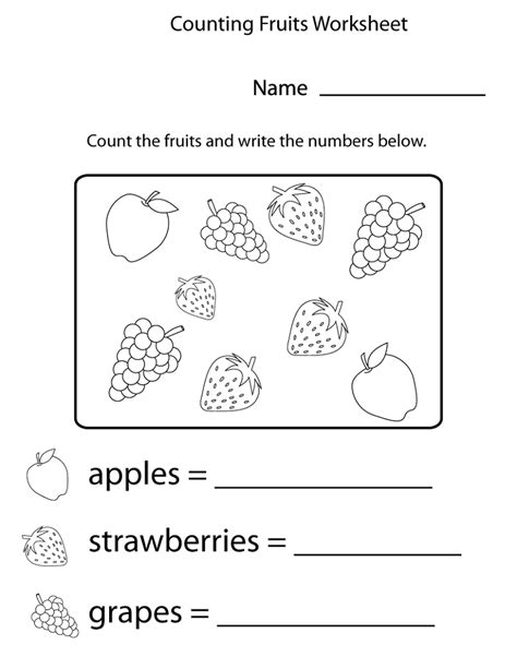 Printable Workbooks For Kindergarten