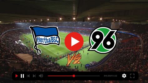 Hertha Bsc Gegen Hannover 96 Im Live Tv Stream U19—pokal Hertha Bsc