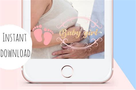 Baby Shower Geofilter Gender Reveal Filter Baby Shower Geotag Baby