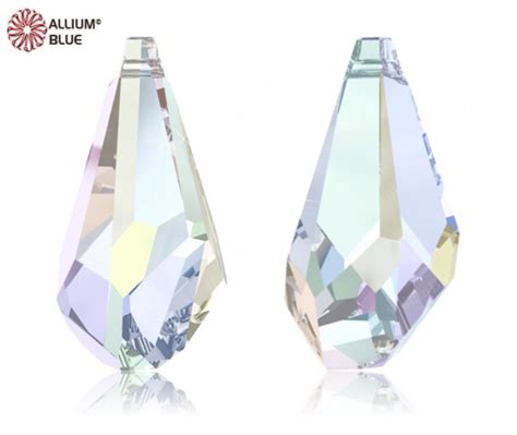 【スワロフスキー6015】72粒 Polygon Drop ペンダント 17mm クリスタル Ab 001ab ビジュー・クリスタル Alliumbluejp 通販｜creema