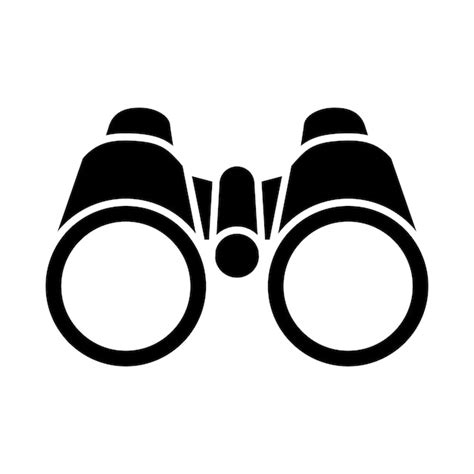 Premium Vector Binoculars Icon Vector On Trendy Design