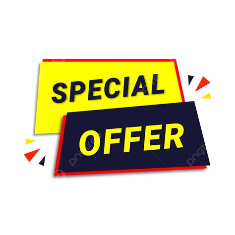 Special Offers Banner Png Clipart