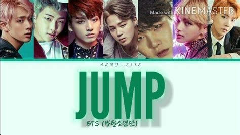 BTS 방탄소년단 Jump Easy Lyrics YouTube