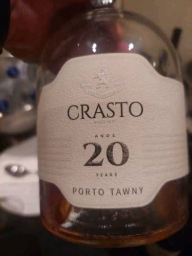 N V Quinta Do Crasto Anos 20 Years Porto Tawny Vivino US