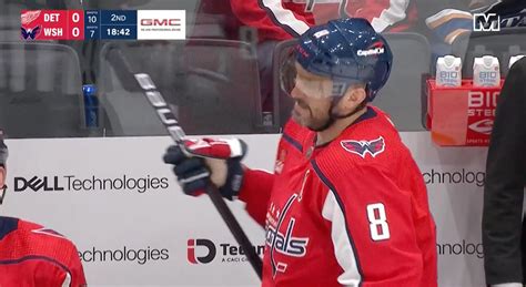 Alex Ovechkin, a longtime CCM partner, plays with a Bauer stick during ...