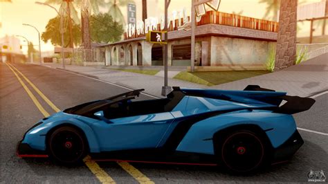 Lamborghini Veneno Roadster V Pour Gta San Andreas